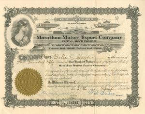 Marathon Motors Export Co.